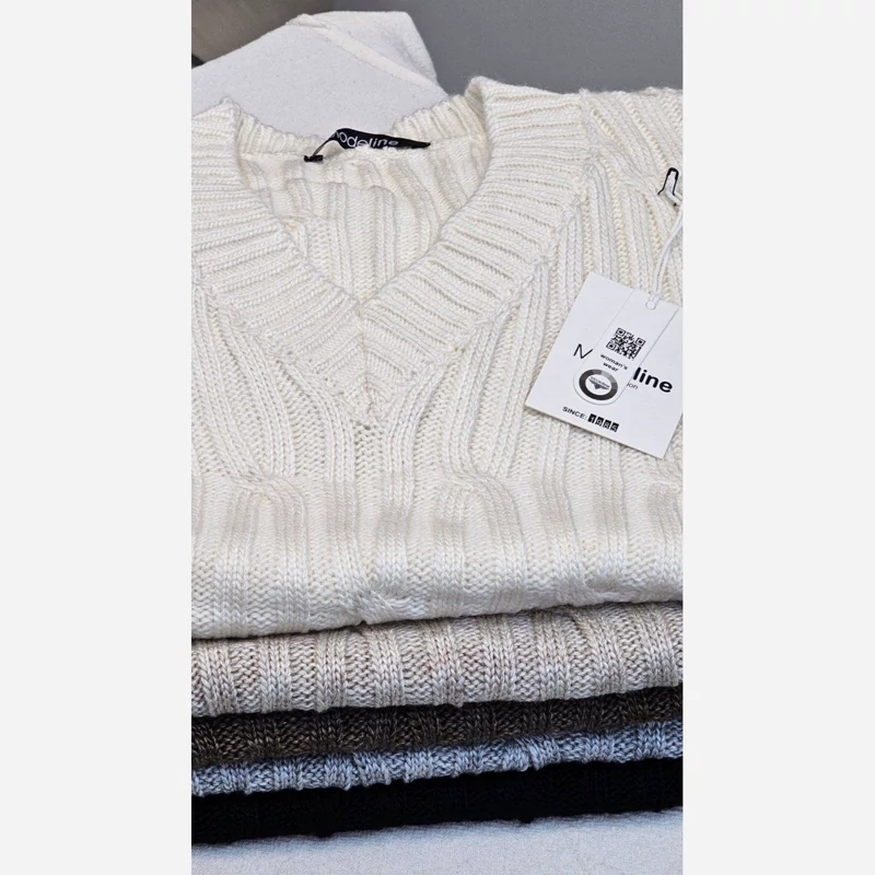 وست(ژیله) بافت یقه هفت