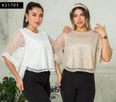 شومیز گیپور مجلسی زنانه و دخترانه